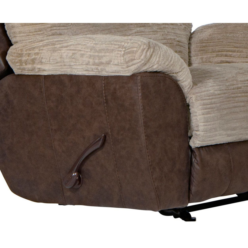 Faux Leather and Polyester Home Theater Seat