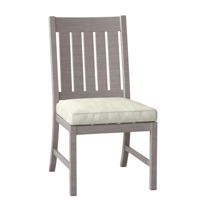 Club Patio Dining Side Chair with Cushions