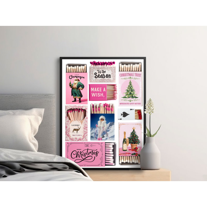 Caroline 1 Piece Floater Frame Wall Art, 20x30