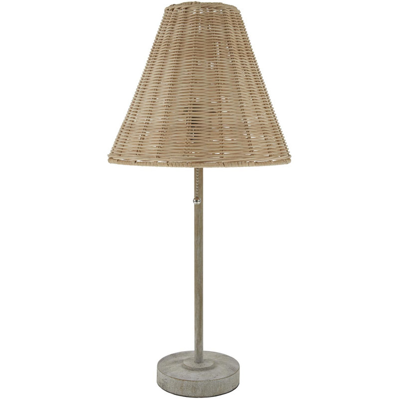 Lampe de table Maurine Claudia, Gris