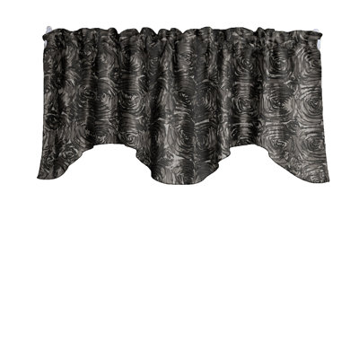 Floral Scalloped Window Valance