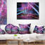 Coussin lombaire abstrait à motif fractal abstrait-30735199