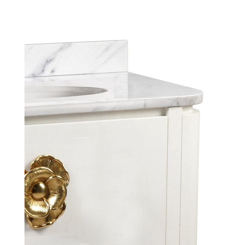 Briallen 36" Vanity with Oval Undermount Sink, White