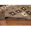Tapis oriental brun en laine Kilim 5 x 6