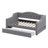 Upholstered Twin XL Daybed With Storage Drawers, Adjustable LED-1380570685