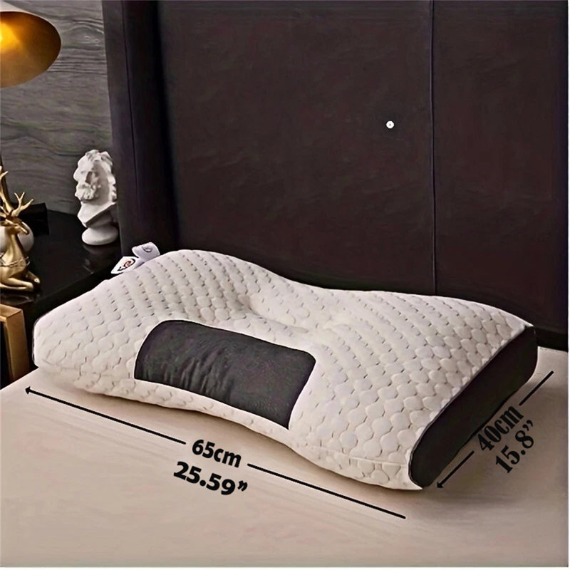 Cervical Pillow For Neck Pain Relief, Ergonomic Pillow For Sleeping, Orthopedic Bed Pillows Support For Side Back Sleepers Set Of 2