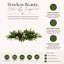Holiday Arrangement with Evergreens, Berries and Pinecones