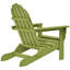 Chaise Adirondack pliante en plastique Leighton-54930198