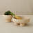 Priory Low Bowl-Travertine