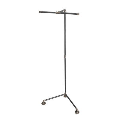 Pipe T-Style Freestanding Modern Industrial Clothing Rack