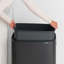 Bo Touch Bin, 60 litre, with 1 inner Plastic Bucket-40794857