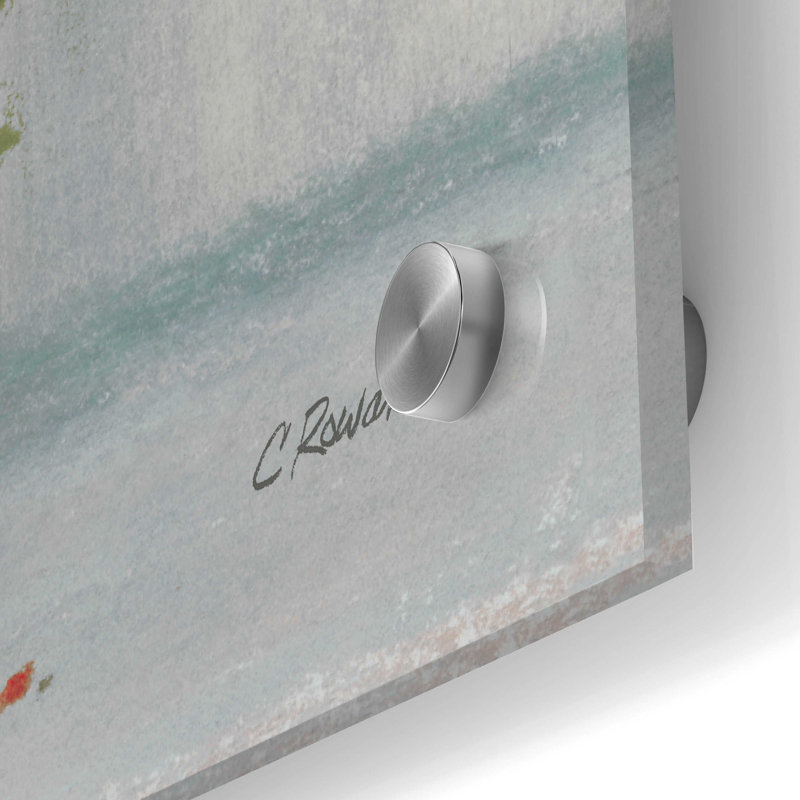 "POT Geraniums II Light" par Carol Rowan, H 36 po x l 24 po x P 0,2 po