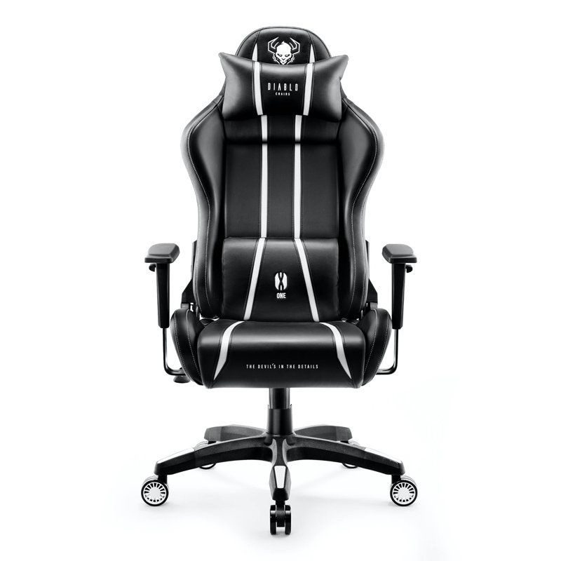 Executive Chair, Black, Black/White