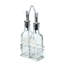 French Glass Oil & Vinegar Cruet Set