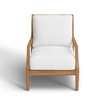 Haley Teak Patio Chair with Cushions