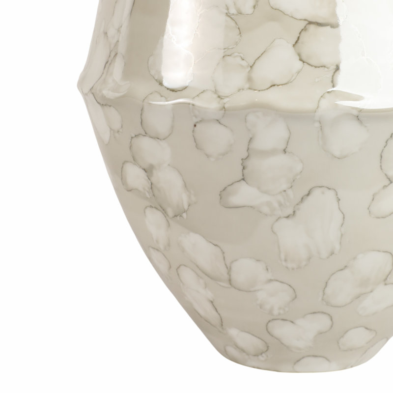 Everly Quinn Caledonia Large Vase, Multi, Overall Height - 10"