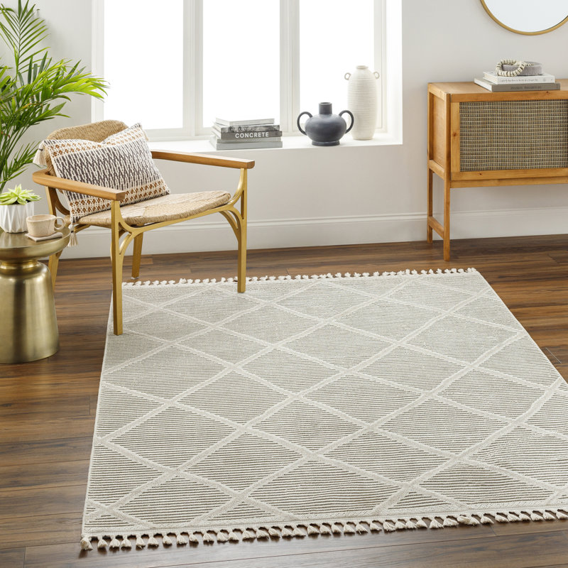 Jayden-Deep Geometric Indoor Rug, Rectangle 6'7" x 9'