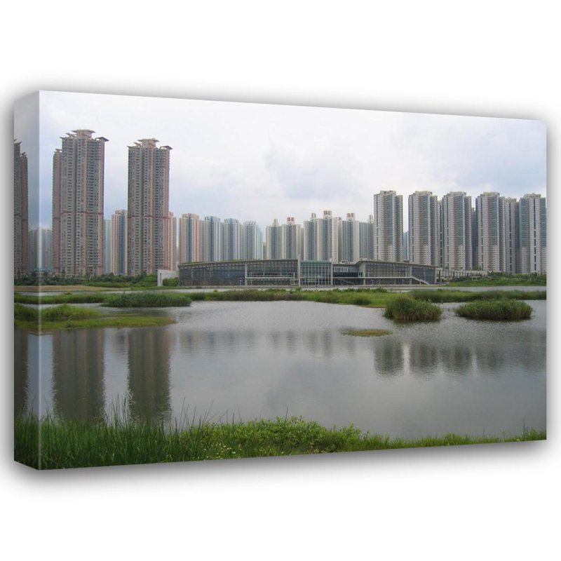 Tin Shui Wai Town, 36" H x 48" W
