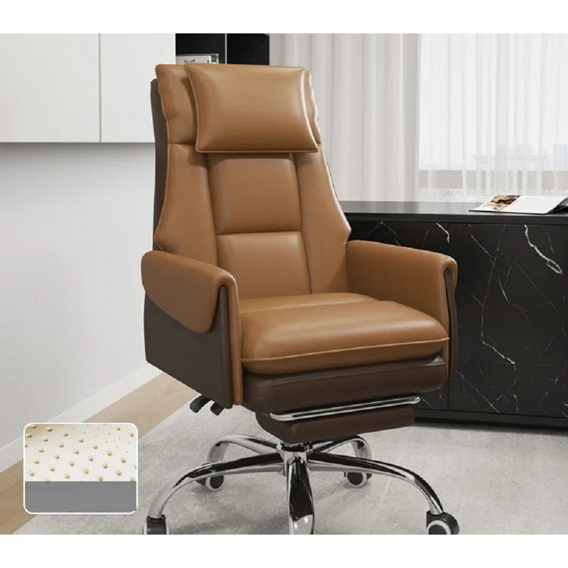 Ivy Bronx Clione Side Chair, Brown/Dark Brown