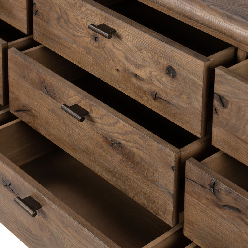 Glenview 9 - Drawer Dresser, Brown