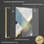 "Luxurious Aluminium", ensemble de 3 impressions encadrées sur toile-977365327-977365324