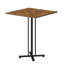 Table carrée de 29,5 po de hauteur pour 4 familles-187472845