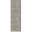 Chenille en coton beige à motif géométrique antidérapant kilim-2137122380
