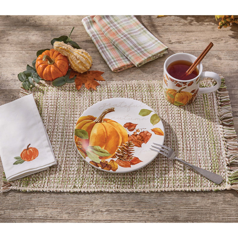 Chemin de table Elderberry Basketweave 13 po, L 54 po x l 13 po