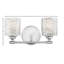 Shannon 2 Light Frosted Dimmable Vanity Light-18030093