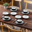32 Piece Stoneware Dinnerware Set - Service for 8 -1875877239