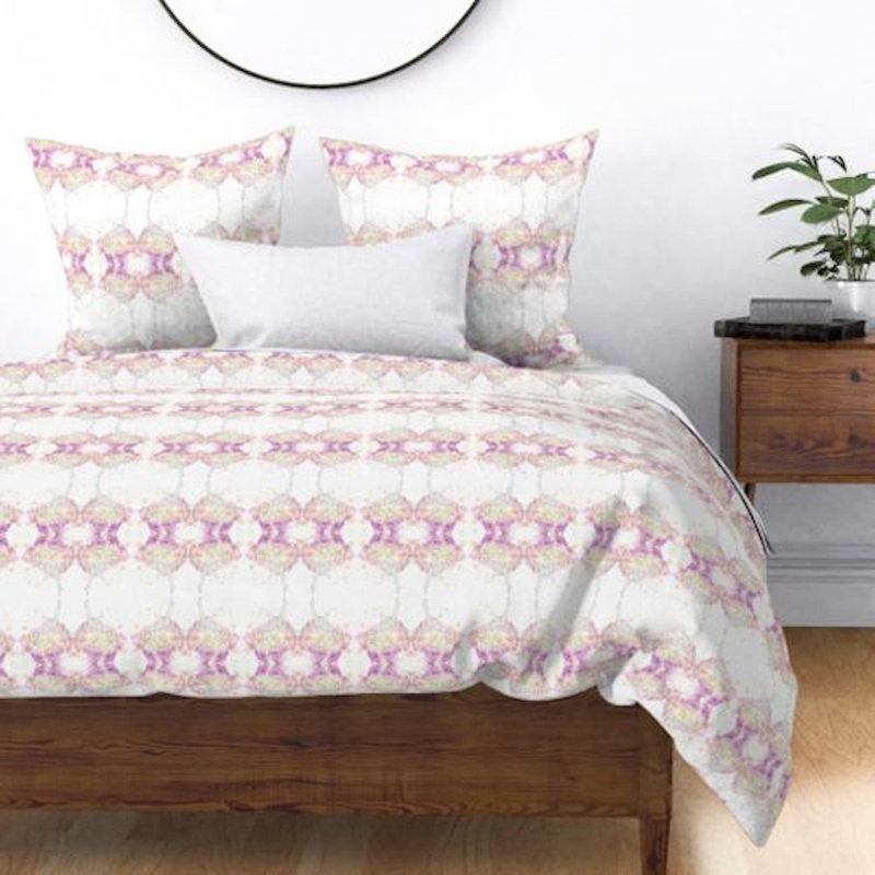 Misty Sateen Duvet Cover, Queen Duvet Cover