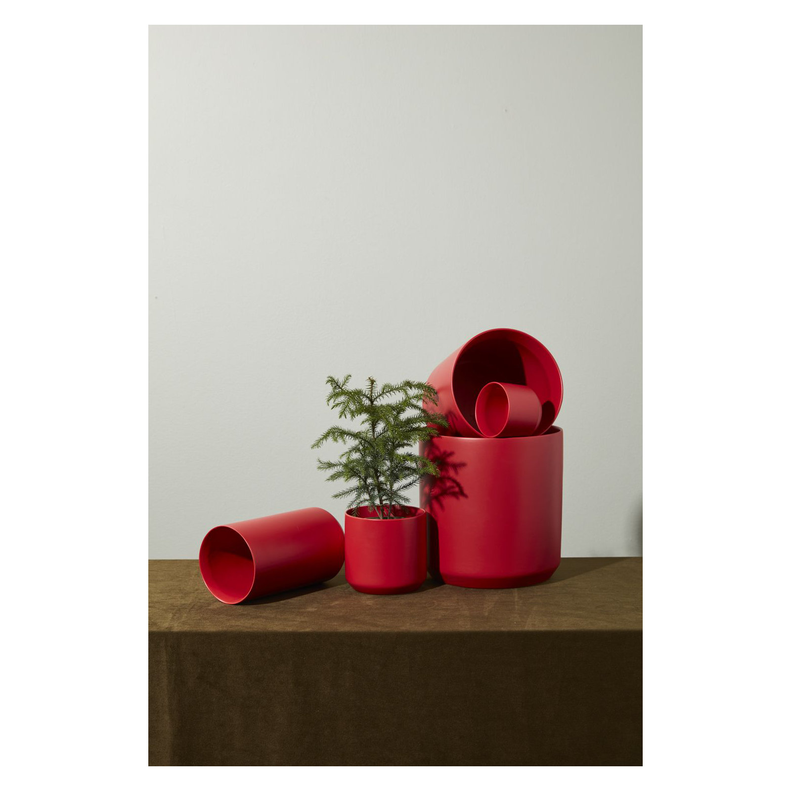 Parsons Ceramic Pot Planter, 6.75'' H x 7'' W x 7'' D