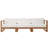 Upland Outdoor Teak Wood Patio Sofa