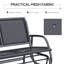 Banc oscillant d'extérieur, banc de patio-292963509