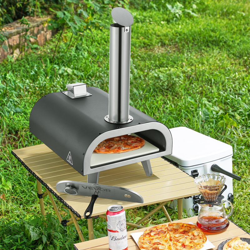 VEVOR Iron Free Standing Charcoal Pizza Oven