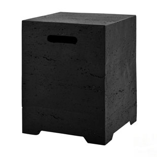 Table de couverture d'extérieur pour réservoir de propane MGO, support léger de 20 lb avec poignées et trou rainuré, aucun assemblage requis, propane non inclus, propane non inclus