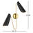 Risa Steel Armed Sconce-92363326