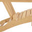 Ensemble de 2 chaises Adirondack Chaslynn en teck massif de qualité supérieure (grade A), robustes et résistantes aux intempéries, pour terrasse, piscine et jardin, capacité de 200 kg.