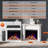 55" Electric Fireplace Tv Stand W/ Remote, Adjustable Flame & 1-8H Timer-31601121