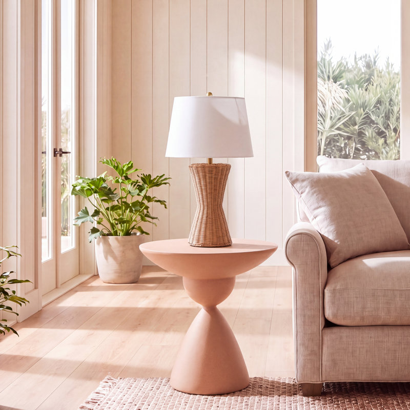 Atley Accent Table, Terracotta