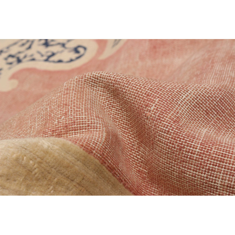 Tapis corail foncé Antalya 9 pi 11 po x 13 pi 5 po