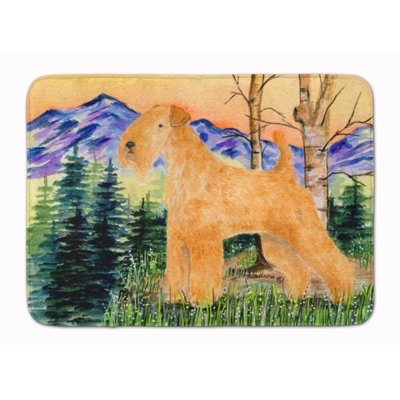 Landreneau Memory Foam Non-Slip Bath Rug