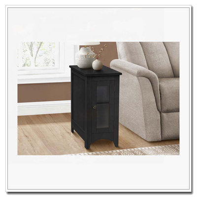 Table d'appoint avec rangement, table de bout, table d'appoint et table de chevet