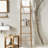 74.4'' Tall Wood Blanket Ladder