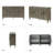 Dietrich 58" Wide Storage Sideboard