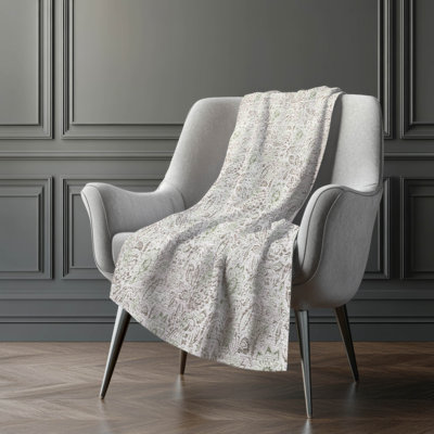 Jeté floral Sherpa ASB660 Addison