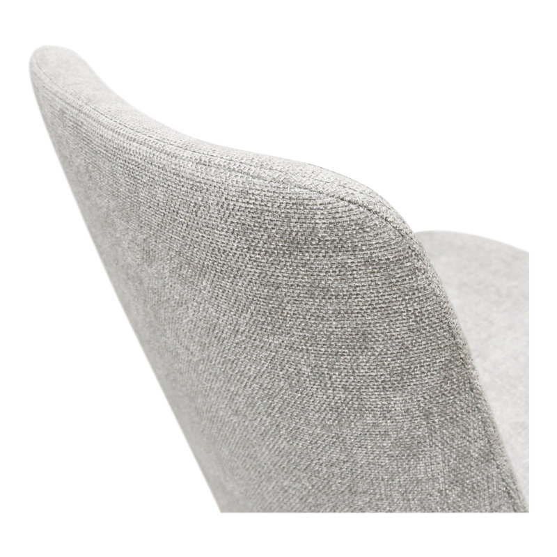 FITCH DINING CHAIR LIGHT GREY-SET OF TWO