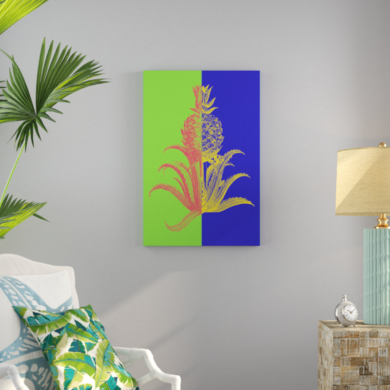 Pineapple Mix I by Jarman Fagalde - Graphic Art Print, 91cm H x 61cm W, Wrapped Canvas