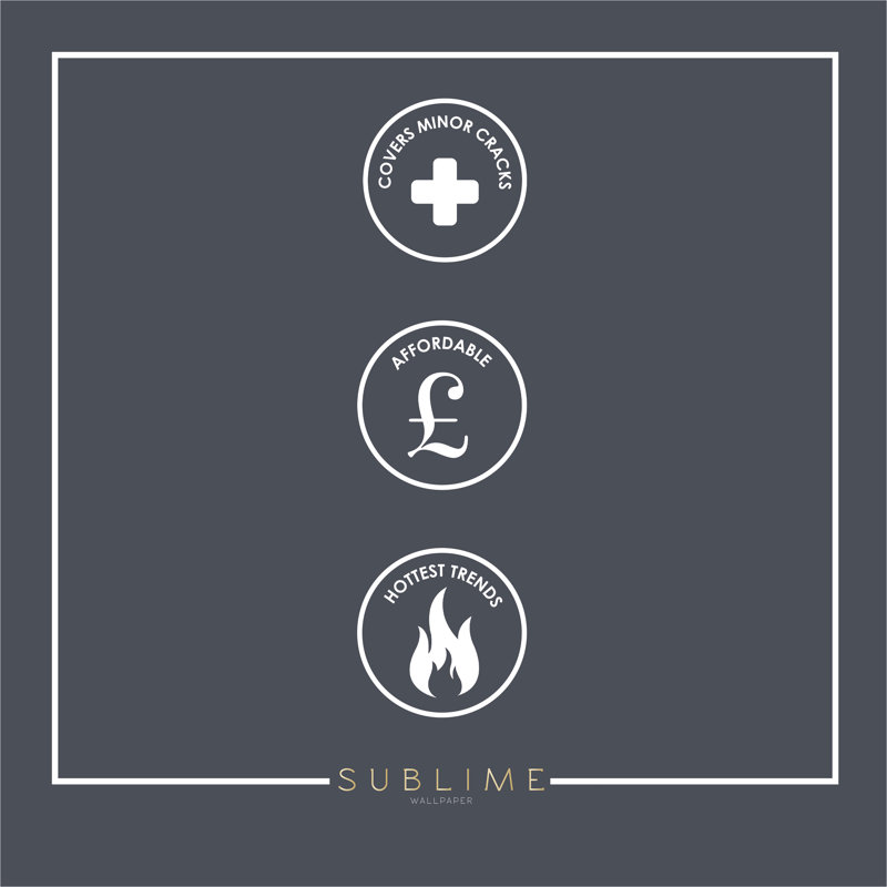 Sublime Fire Circle Wallpaper, Gold