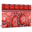 « red vivante cells fractal design », impression sur toile-20868168